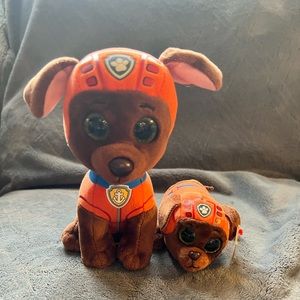 Paw Patrol Ty Beanie babies